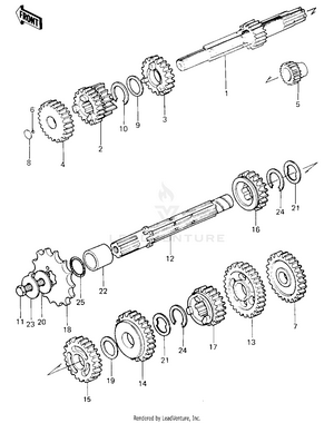 Transmission (ke100-a9/a10) Schematic