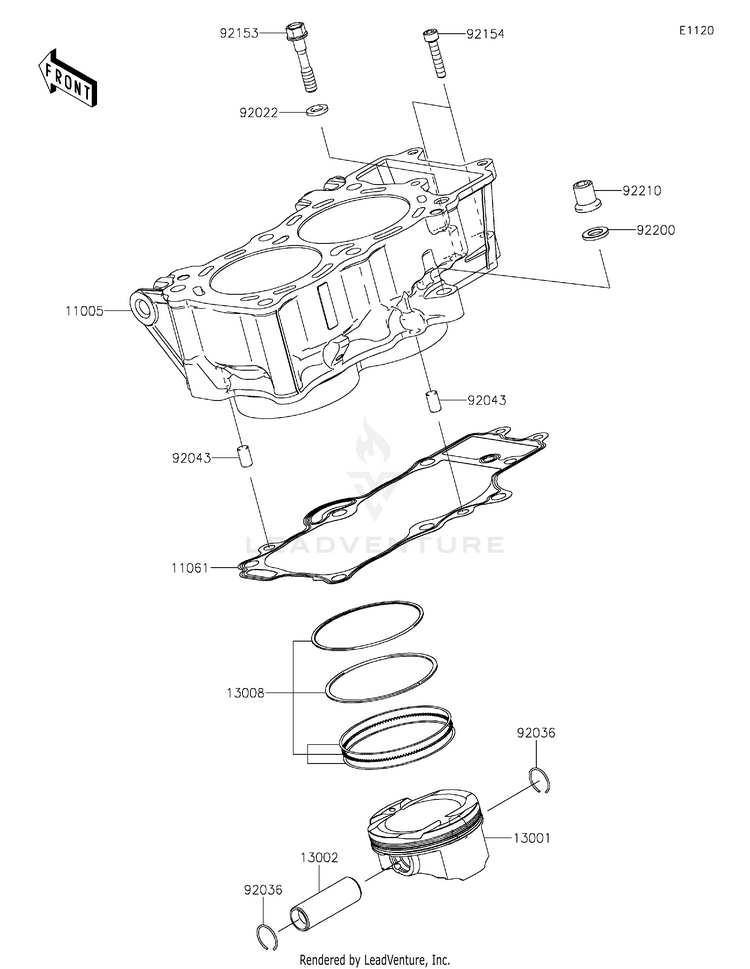 Cylinder/Piston(S) Schematic