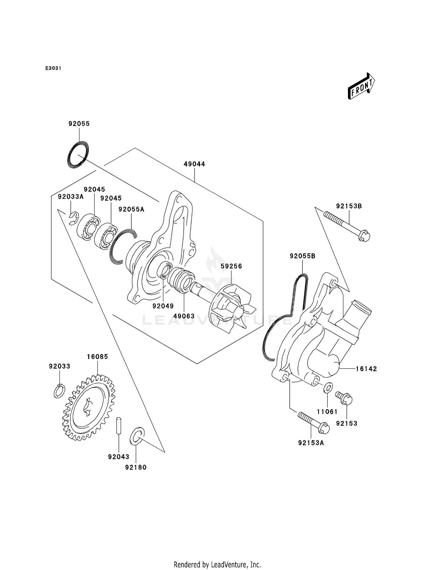 WATER PUMP (A1/A2)