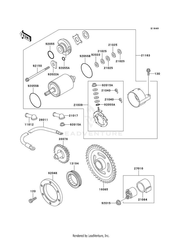 Starter Motor Schematic