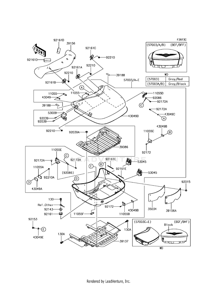 Saddlebags (Trunk)(Bef-Bhf) Schematic
