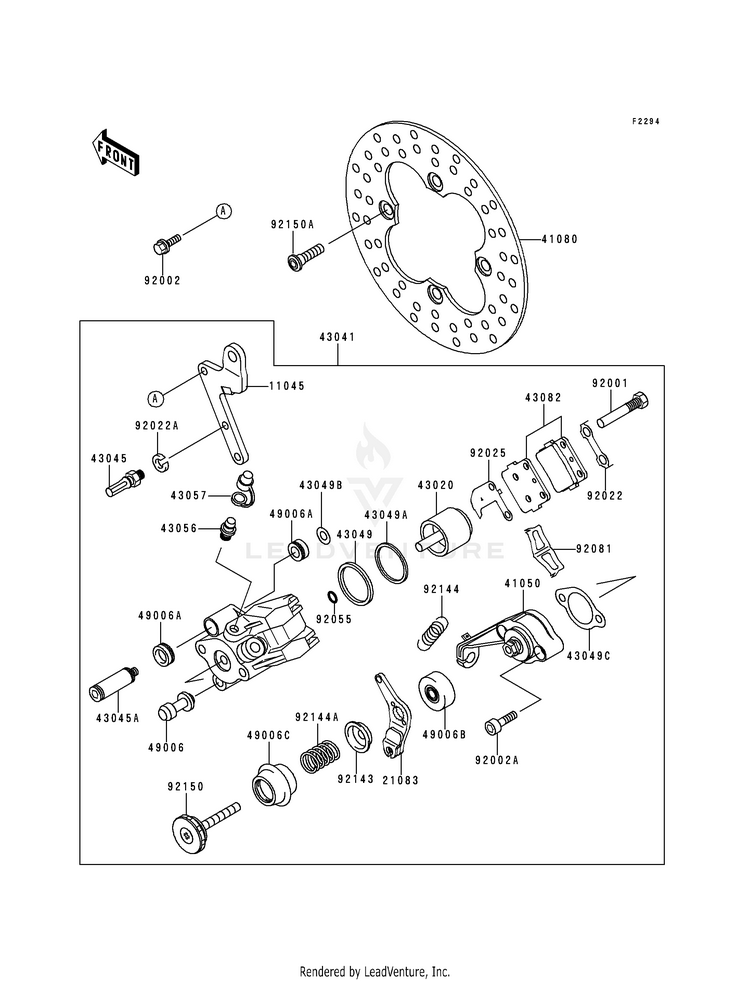 Rear Brake Schematic