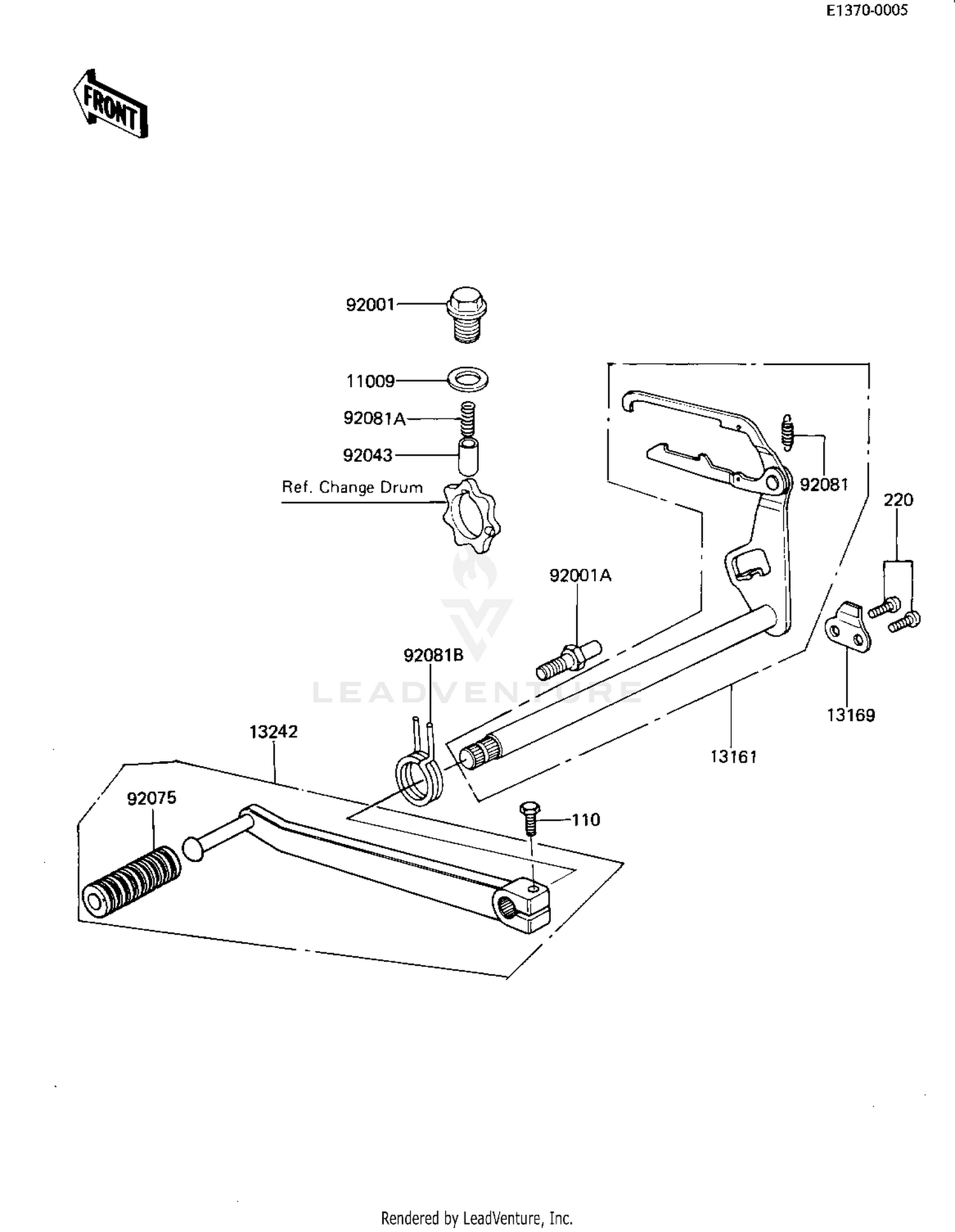 GEAR CHANGE MECHANISM