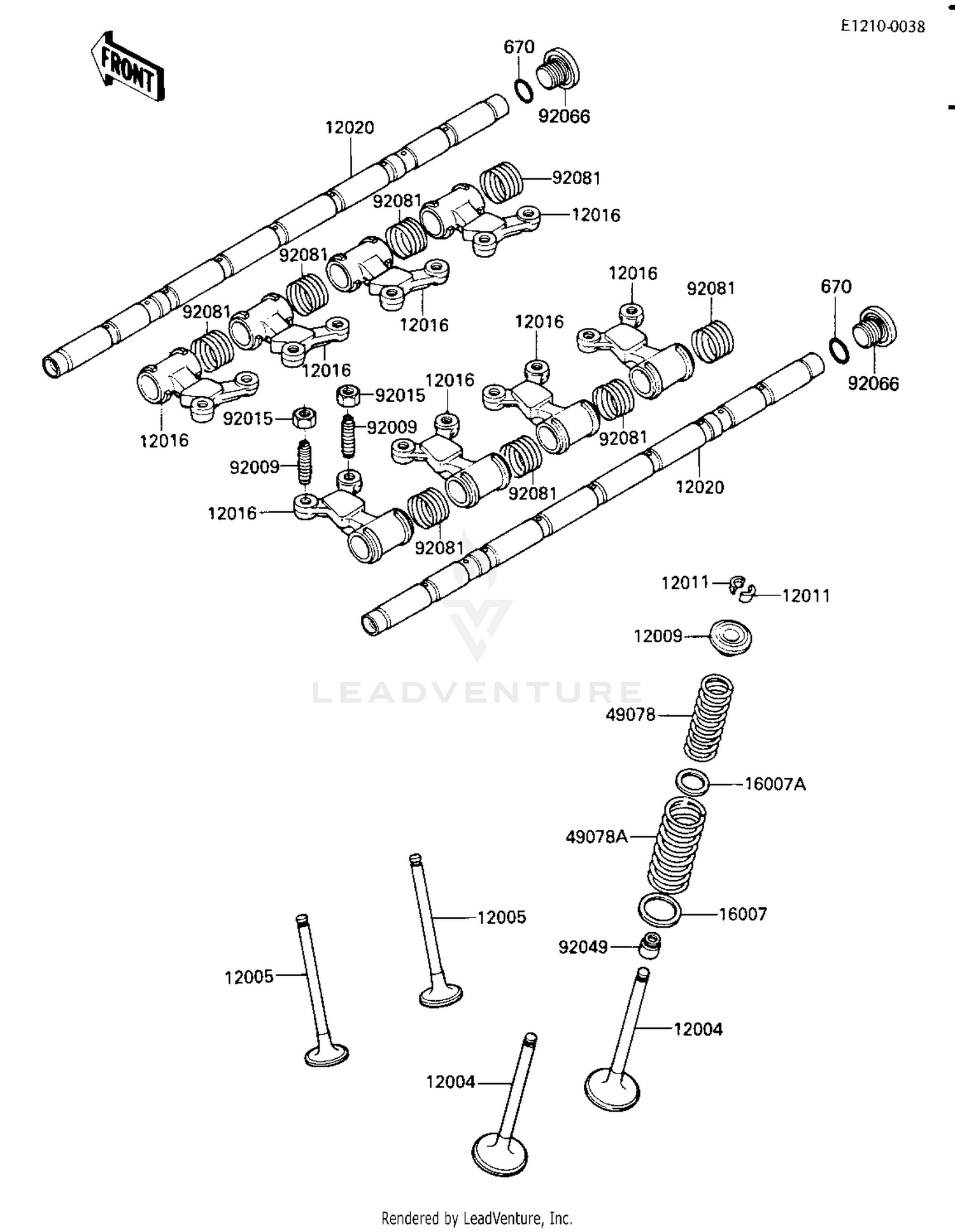 ROCKER ARMS/VALVES