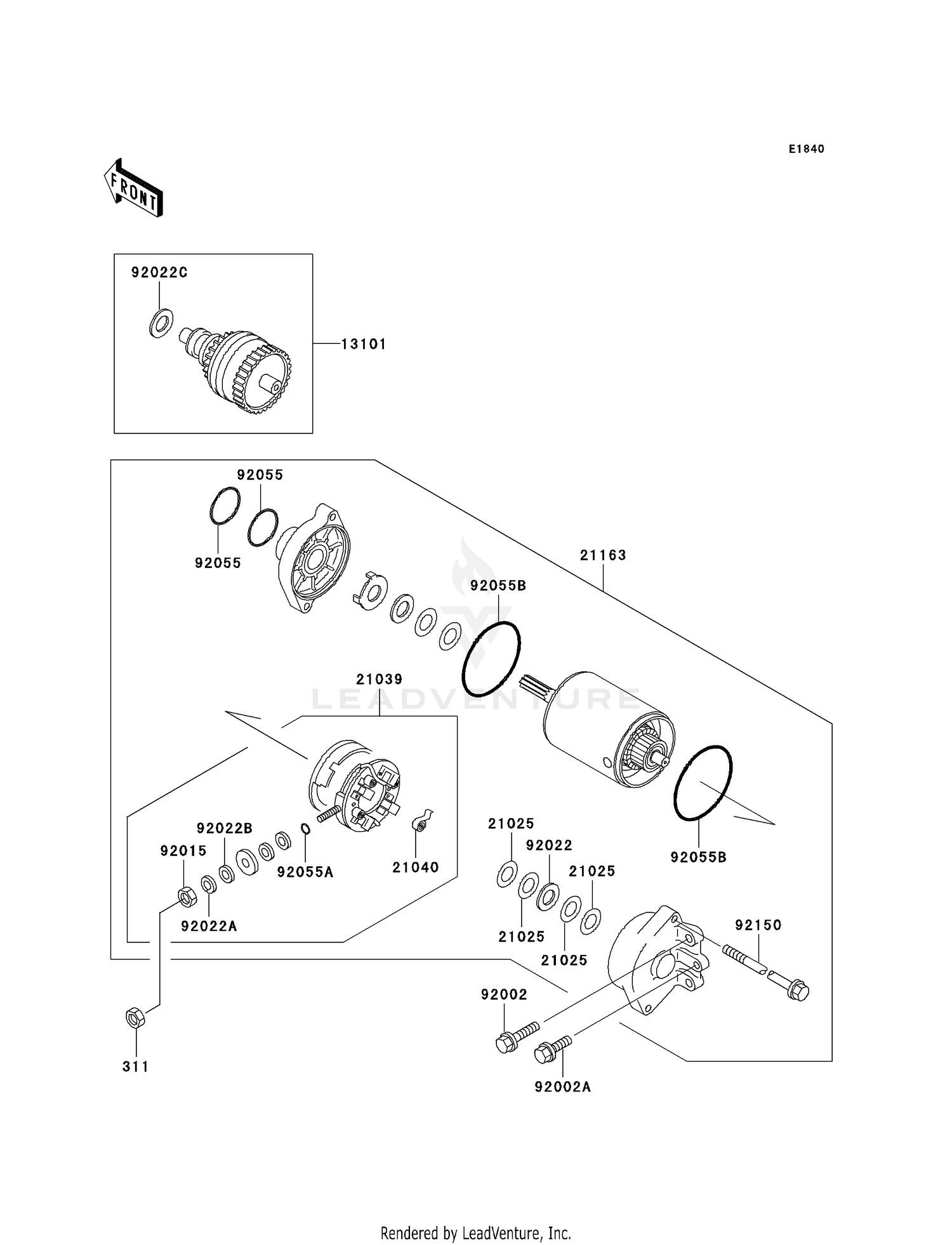 STARTER MOTOR