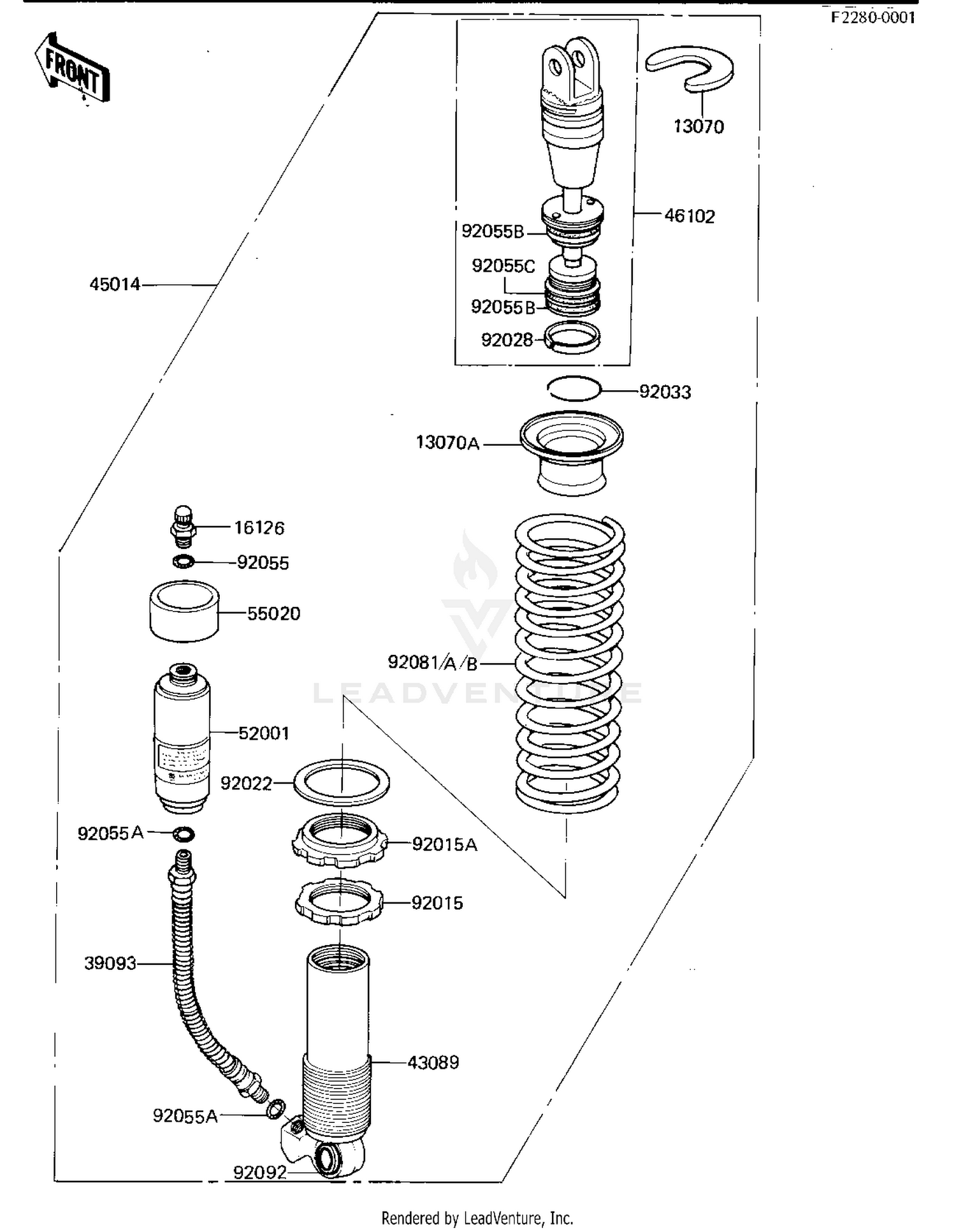 SHOCK ABSORBER ('81 A7)