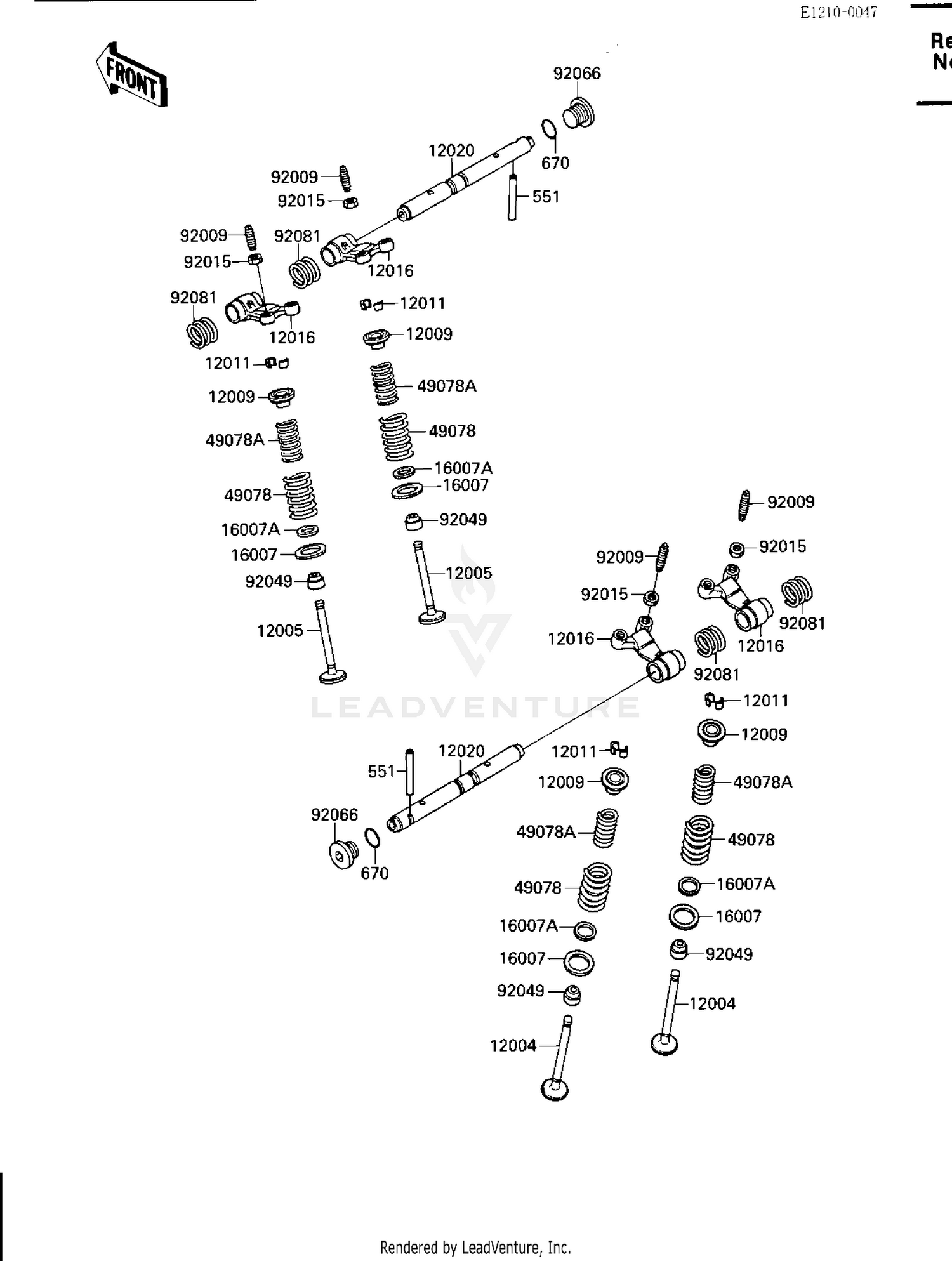 ROCKER ARMS/VALVES