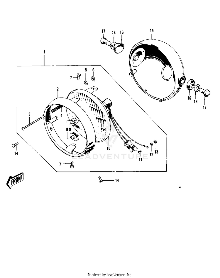 Headlight Schematic