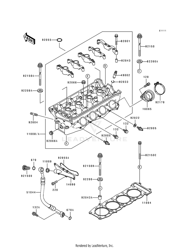 Cylinder Head Schematic