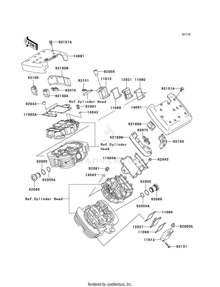 Cylinder Head Cover Schematic