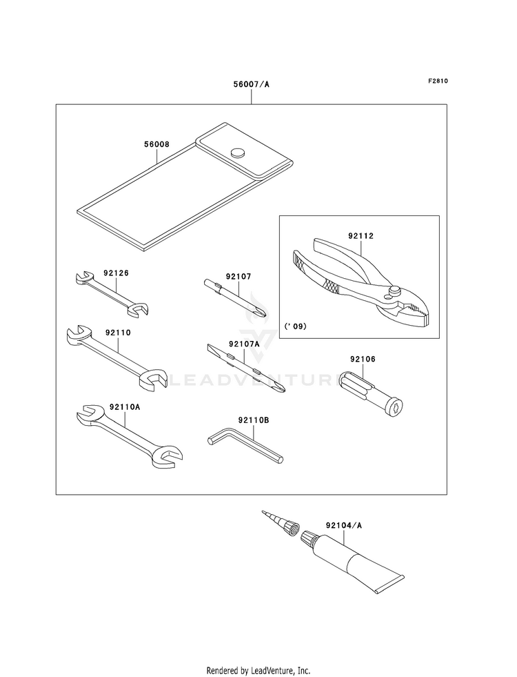 Owner's Tools Schematic