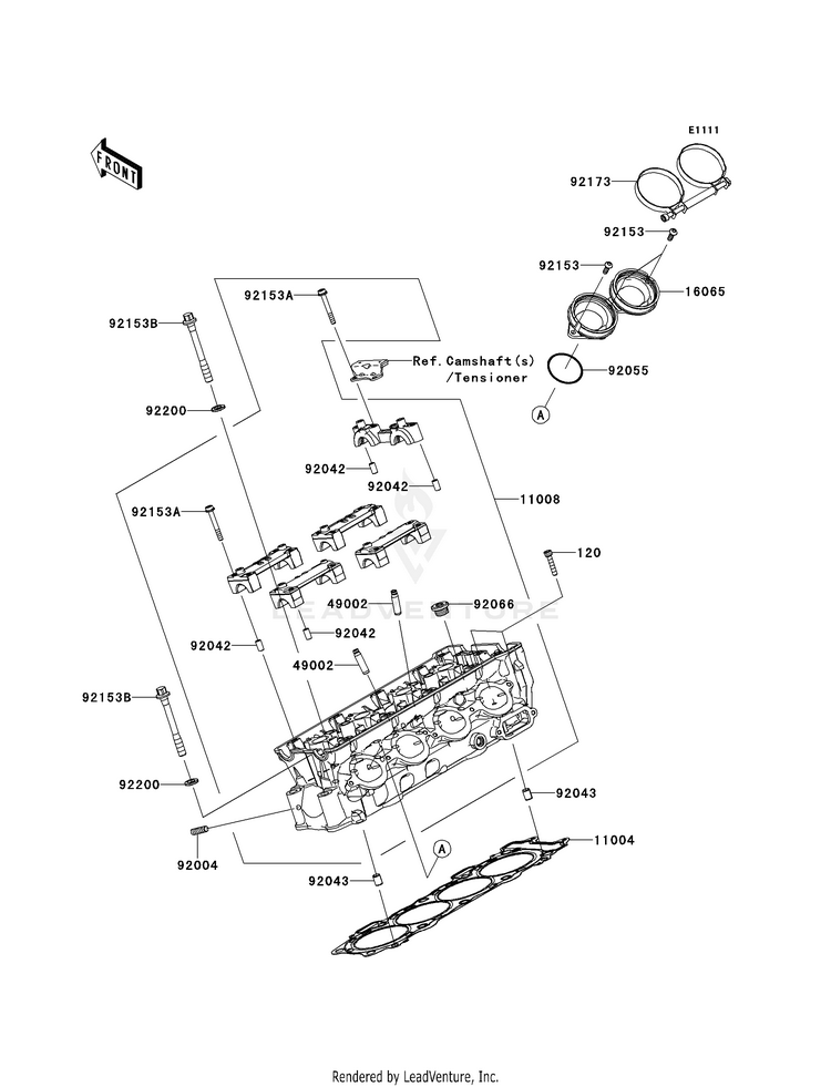 Cylinder Head Schematic