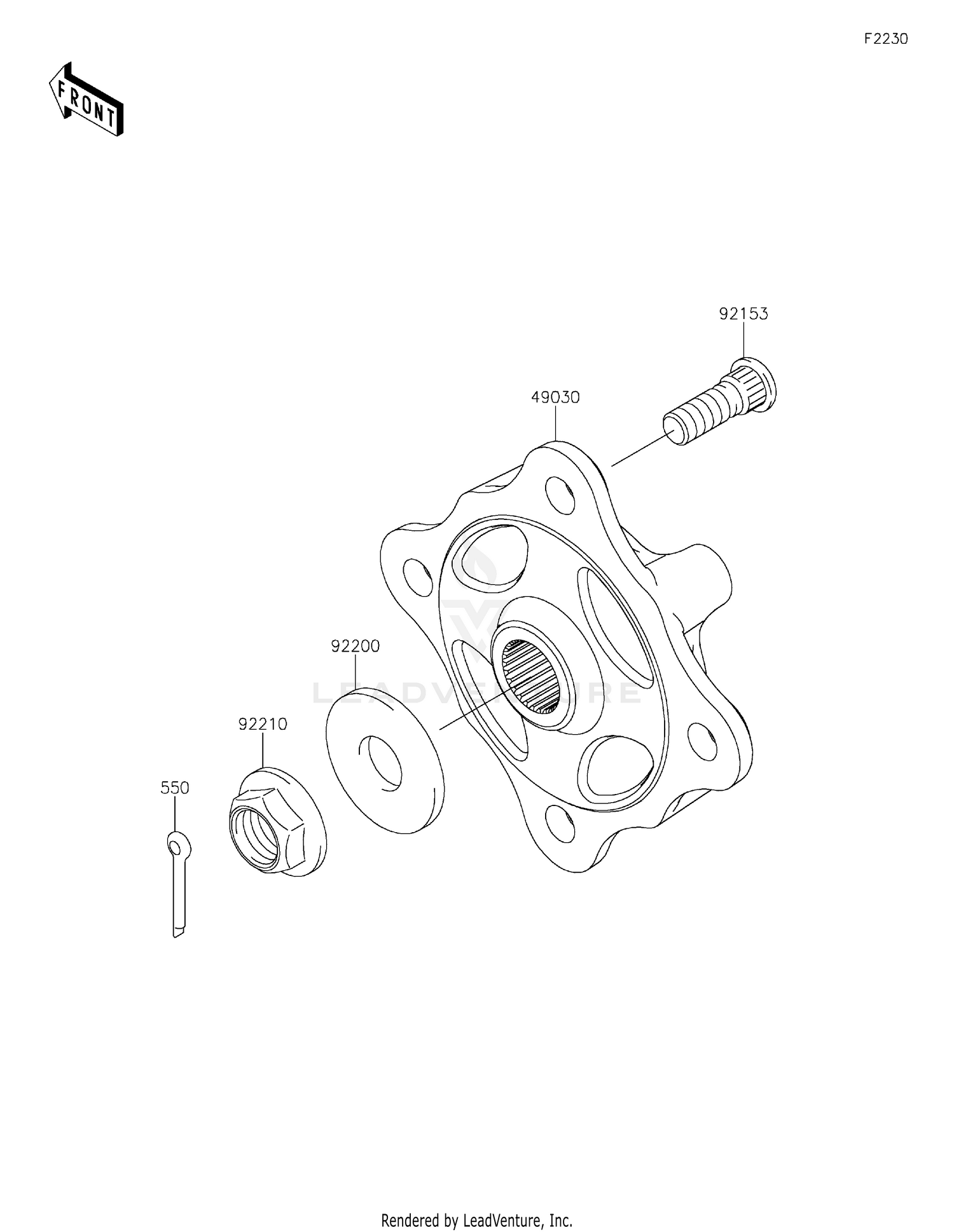 Front Hubs/Brakes