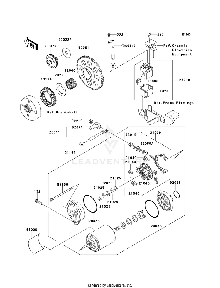 Starter Motor Schematic