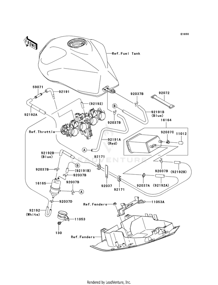 Fuel Evaporative System (Ca) Schematic