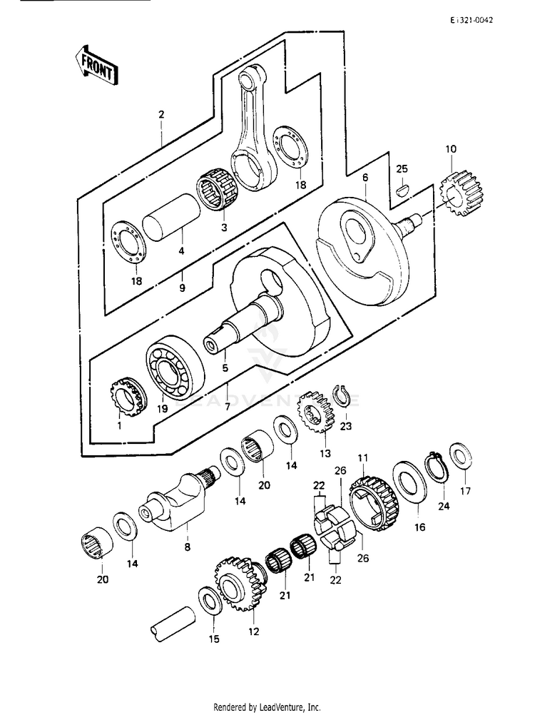 Crankshaft/Balancer Schematic