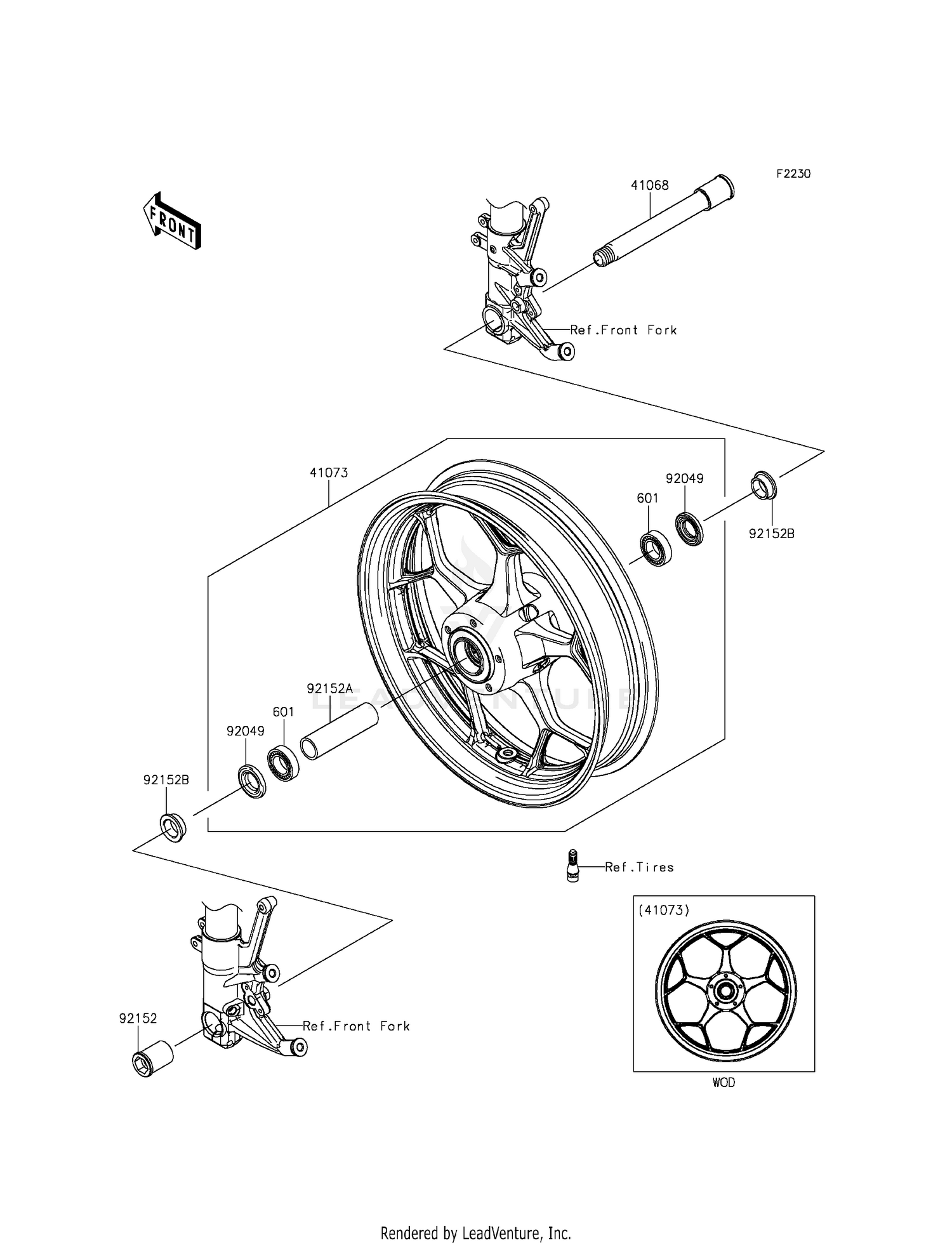 FRONT WHEEL