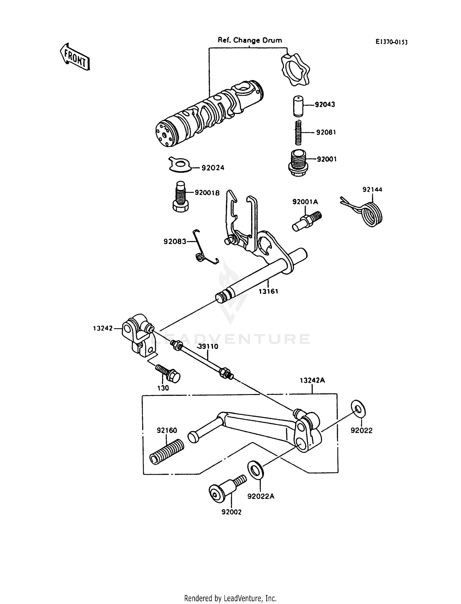 GEAR CHANGE MECHANISM