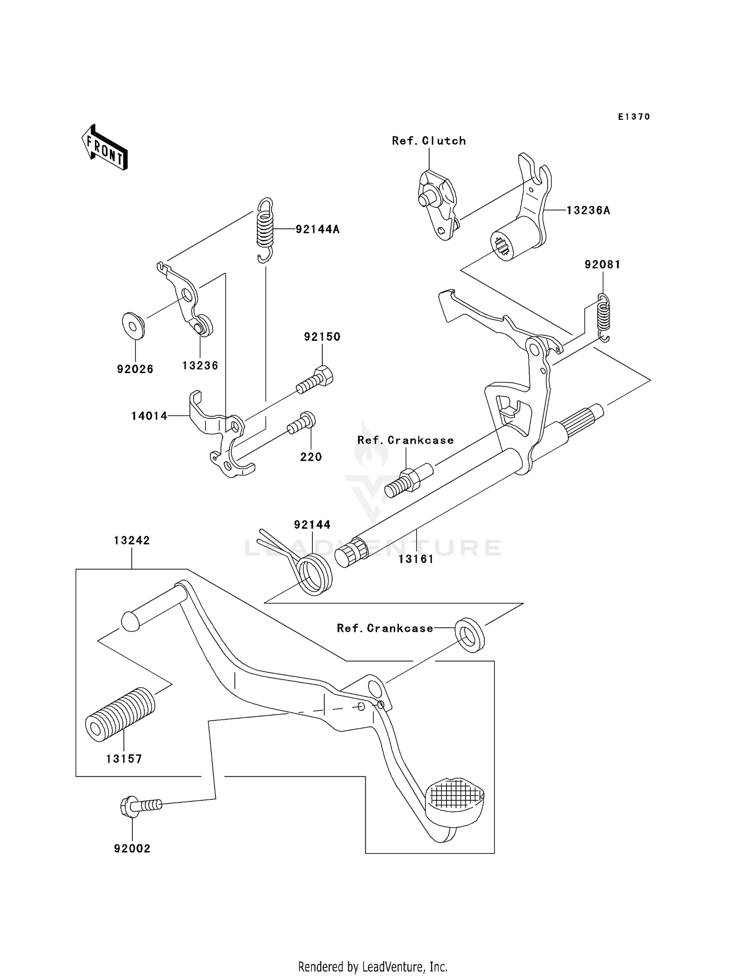 GEAR CHANGE MECHANISM