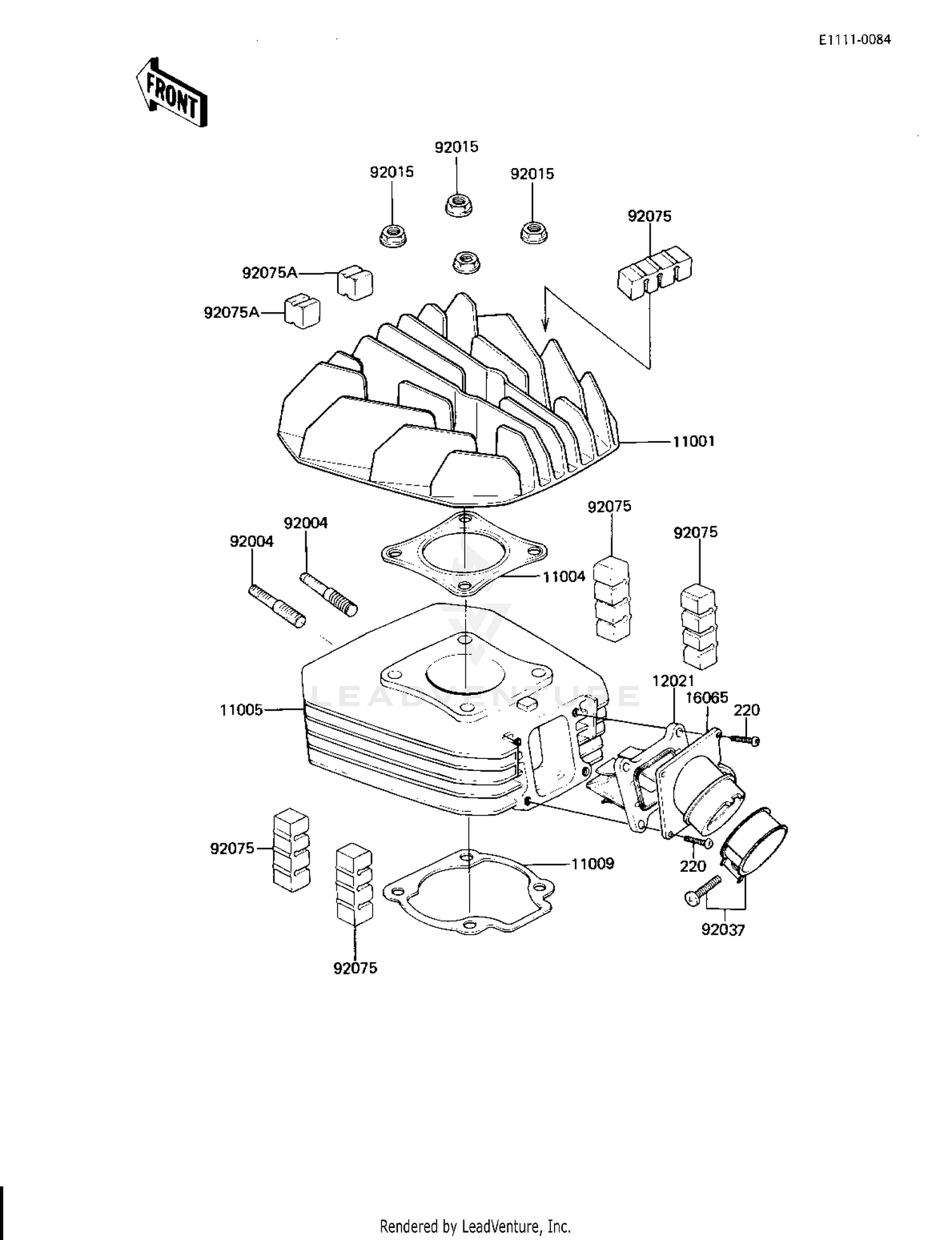 CYLINDER HEAD/CYLINDER/REED VALVE