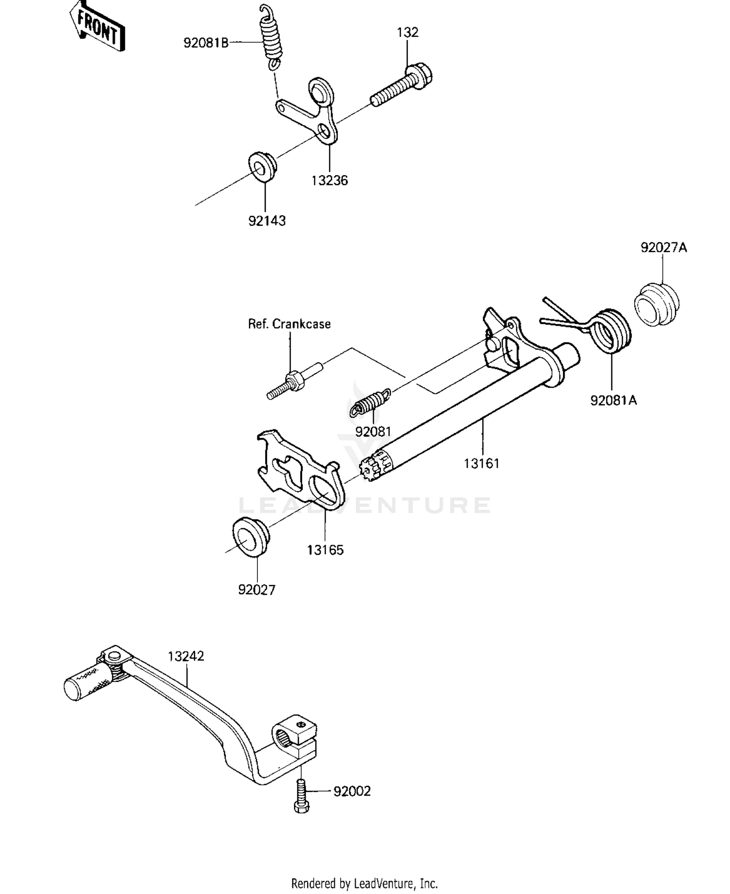 GEAR CHANGE MECHANISM