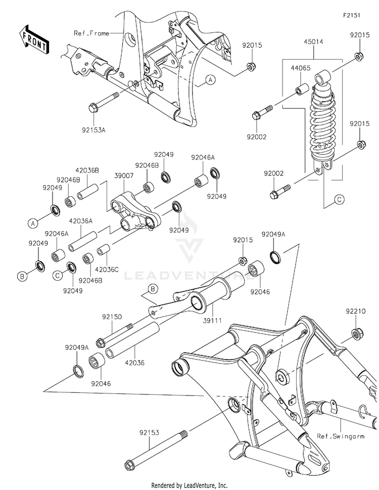 Suspension/Shock Absorber Schematic