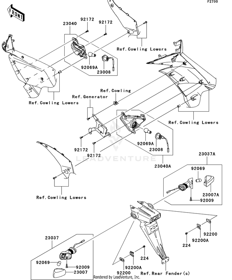 Turn Signals Schematic
