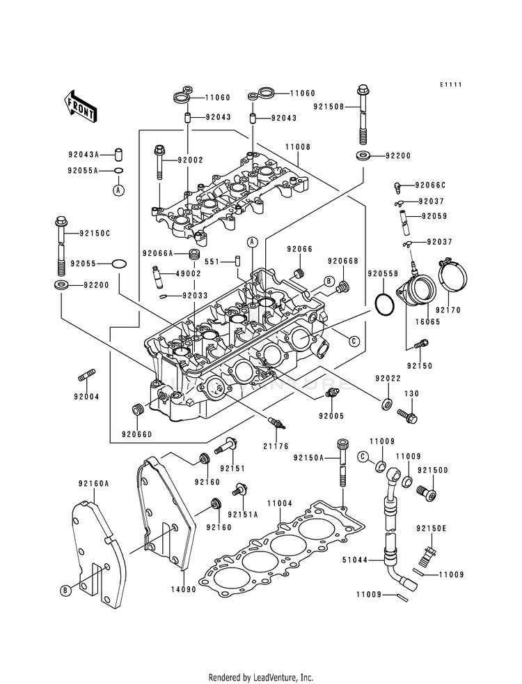 Cylinder Head Schematic