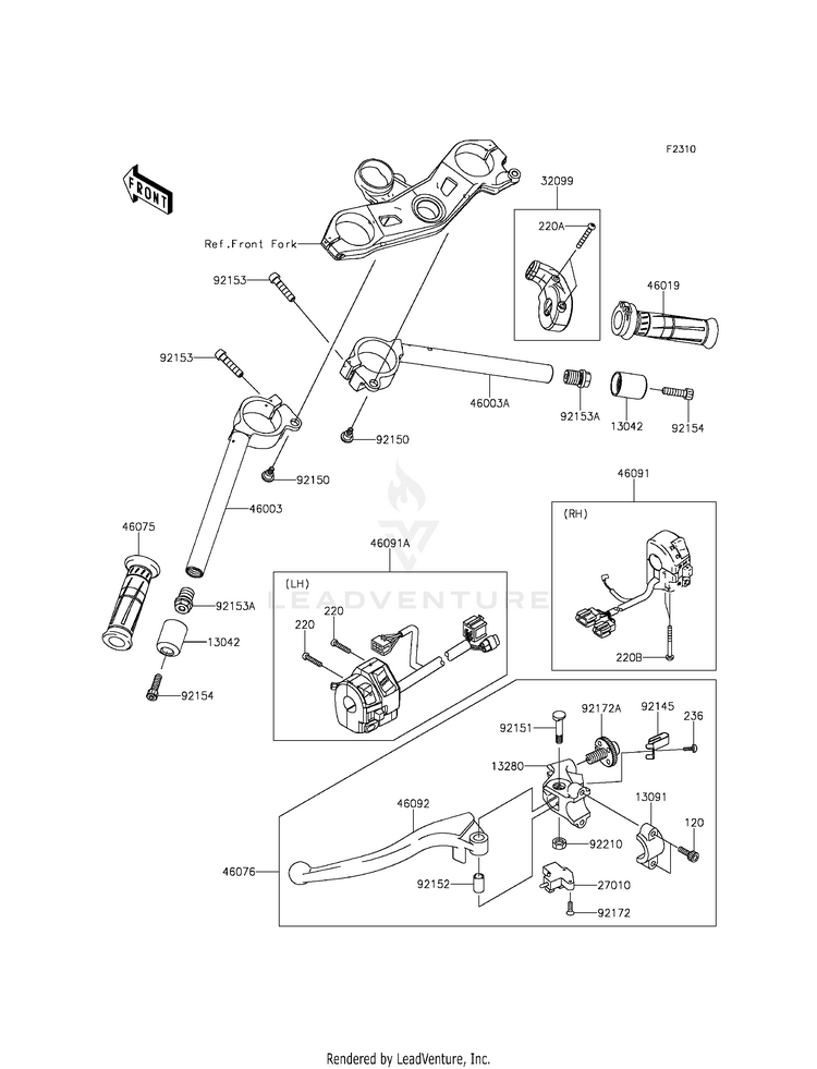 Handlebar Schematic