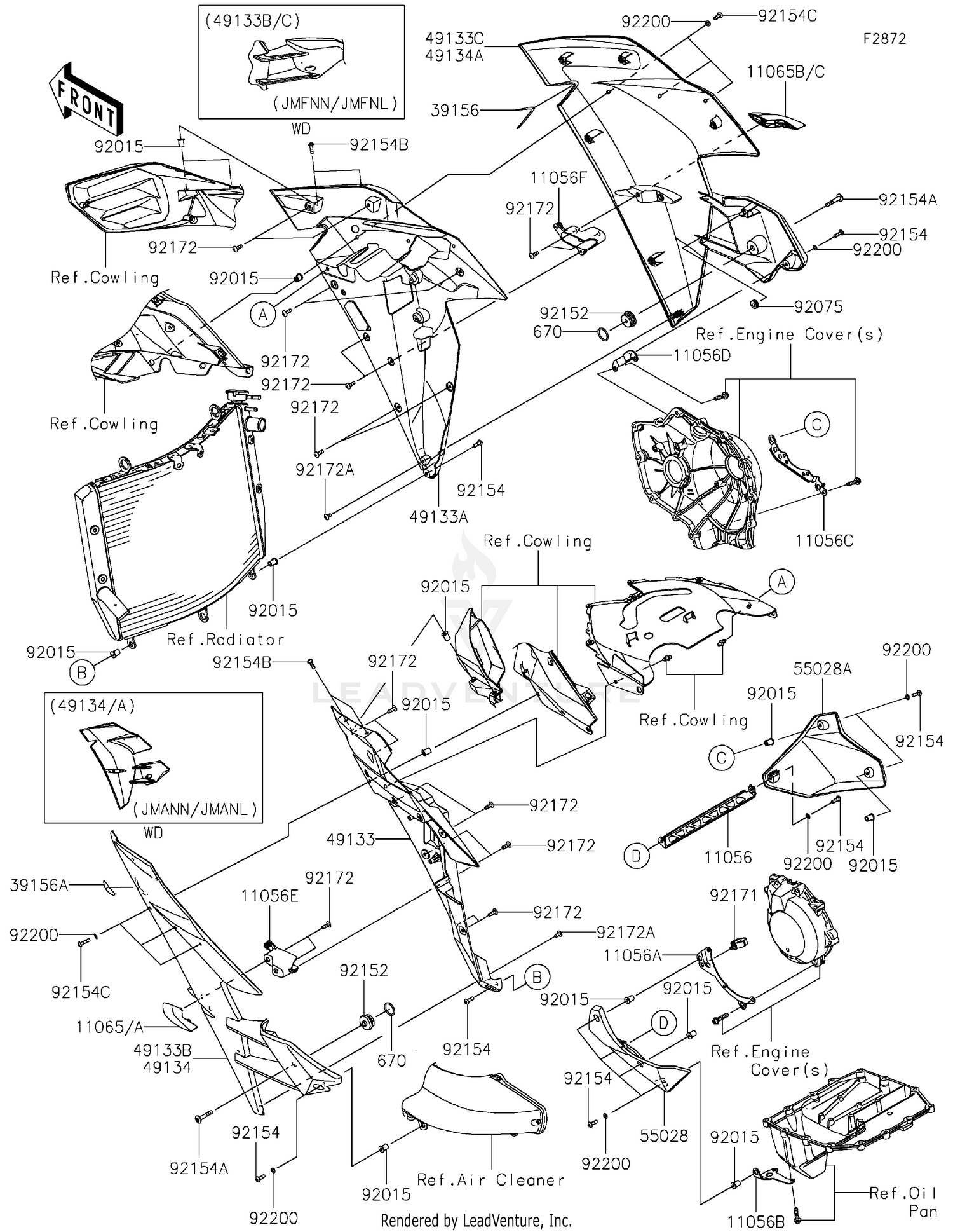 Cowling Lowers