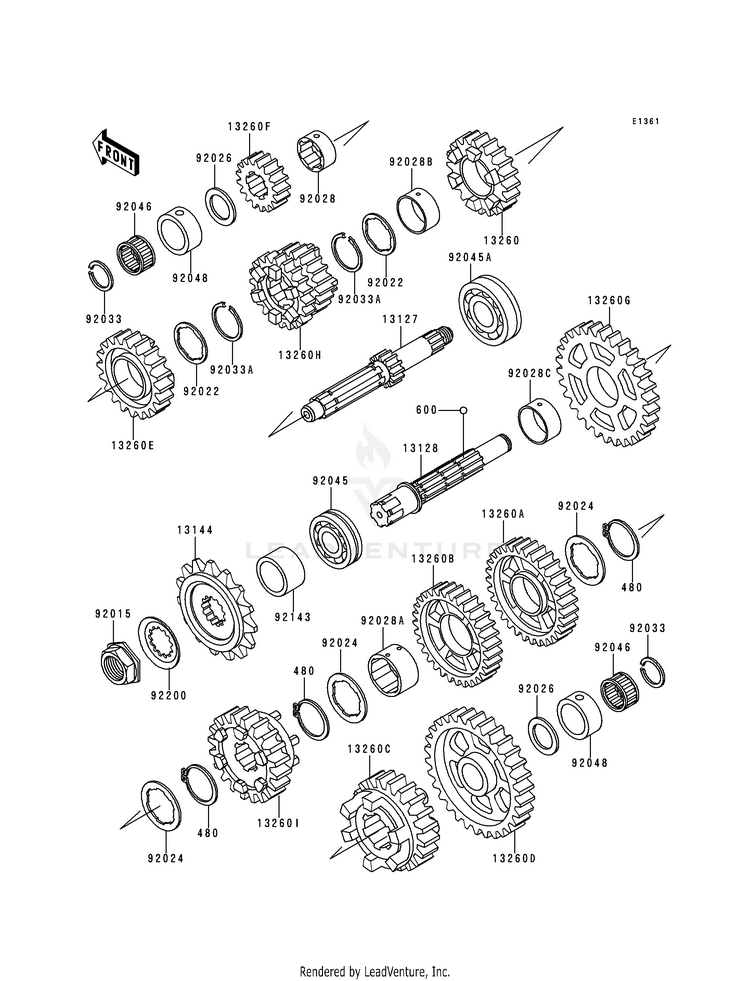 Transmission (&Nami.Zx600de069247) Schematic