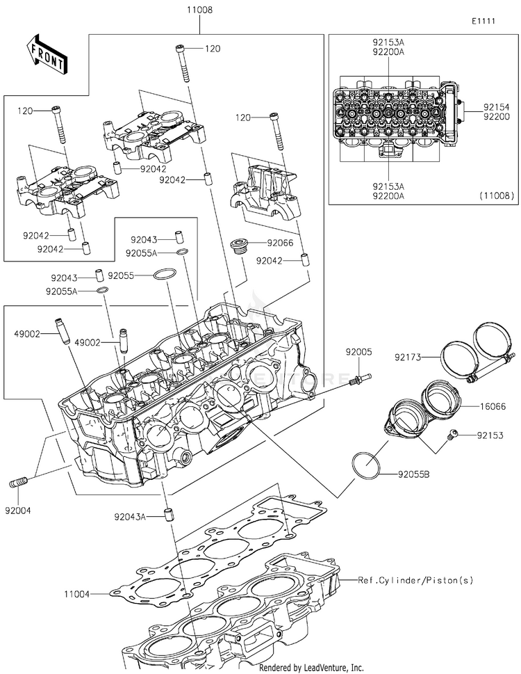 Cylinder Head Schematic