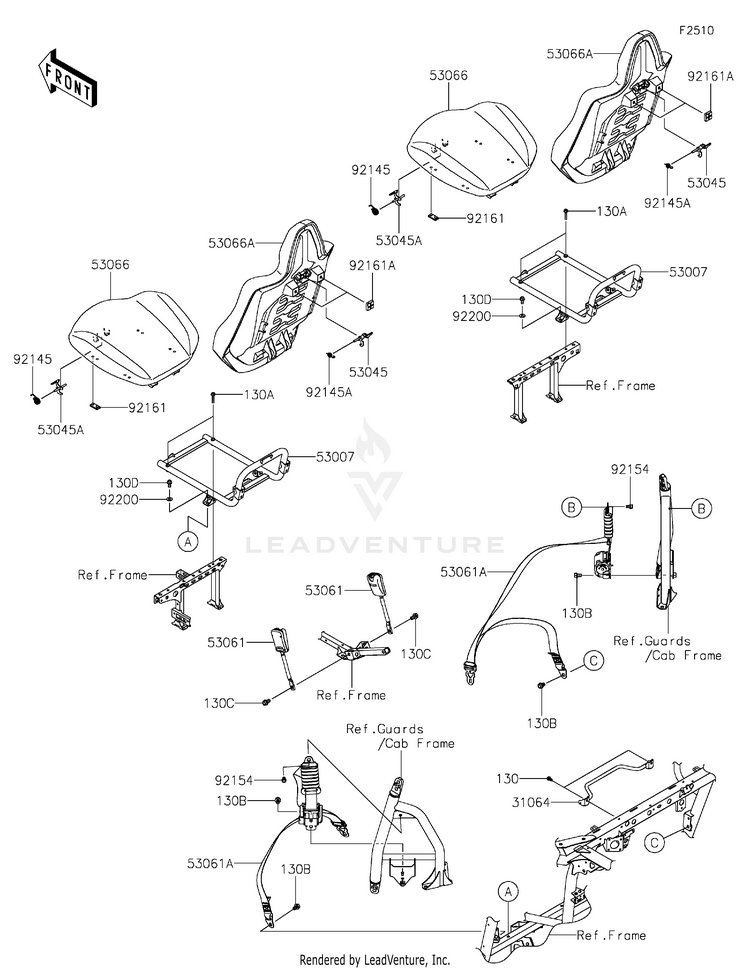 Seat(Rear) Schematic
