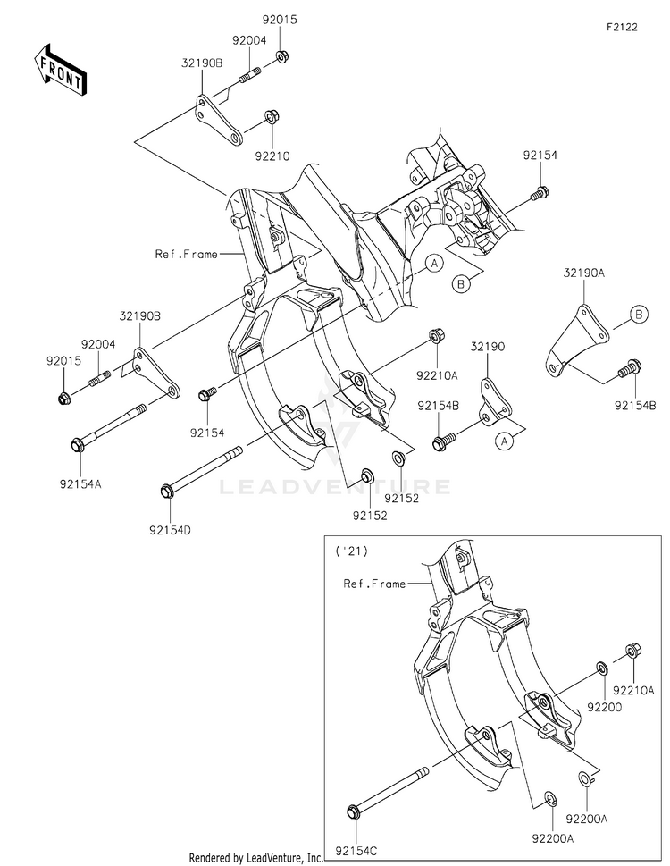 Engine Mount Schematic