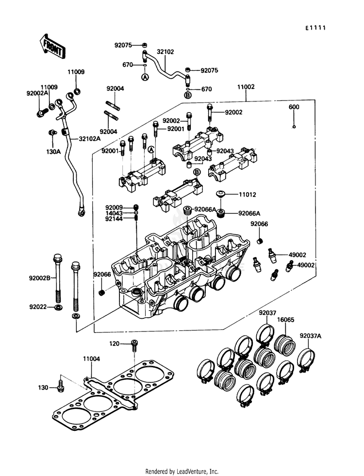 Cylinder Head Schematic