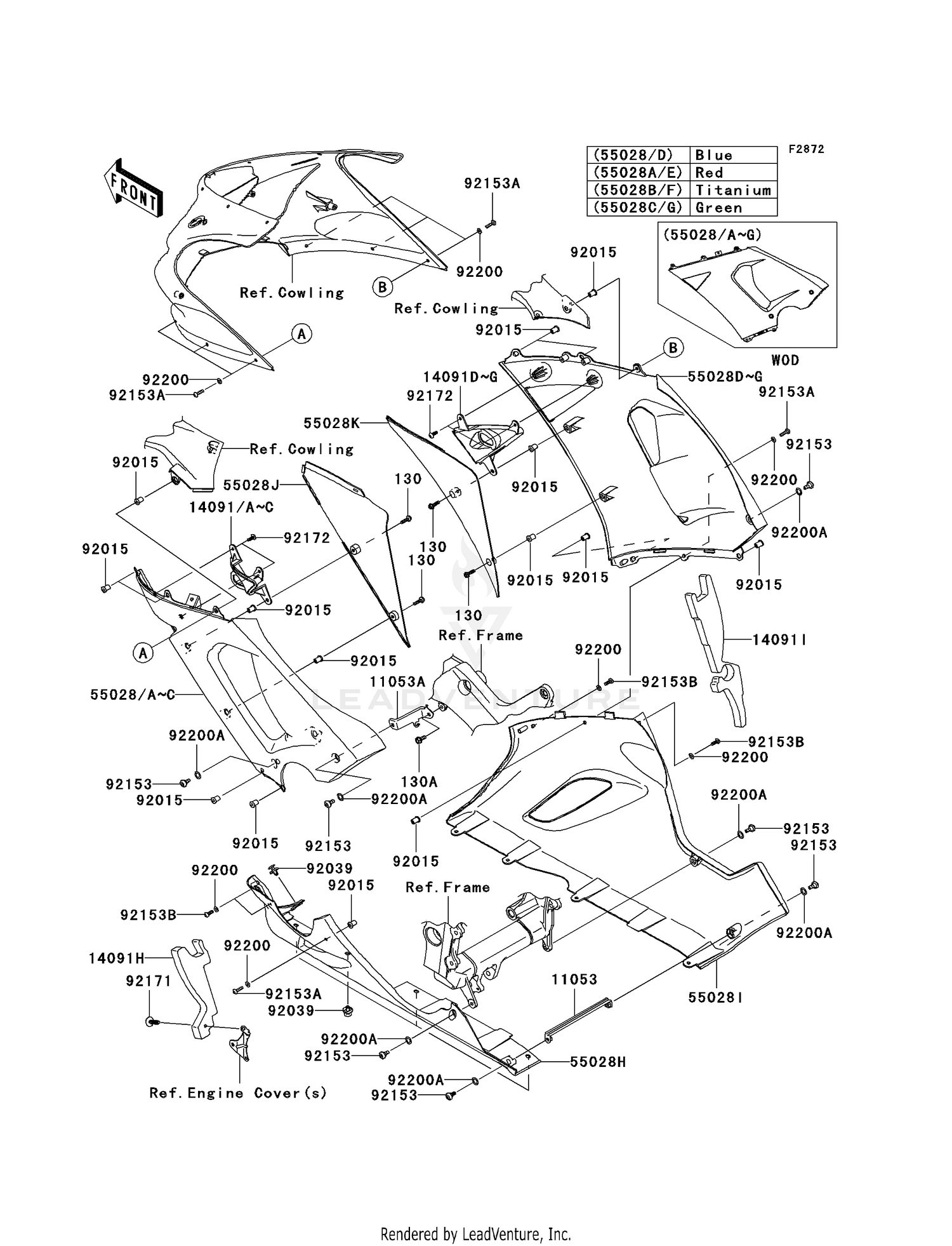 COWLING LOWERS