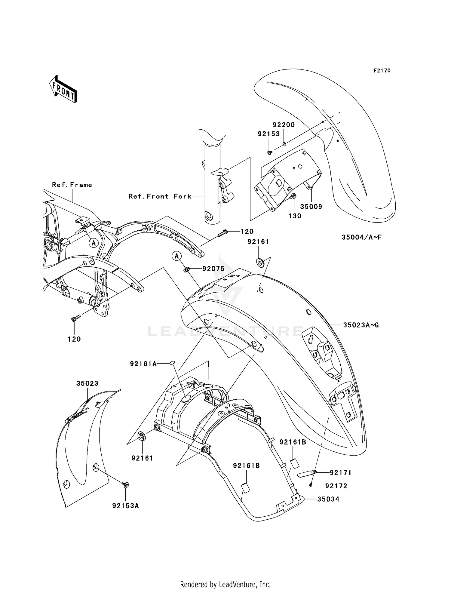 FENDERS (-JKAVN2B1 7A016369)