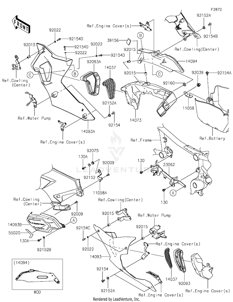 Cowling Lowers Schematic