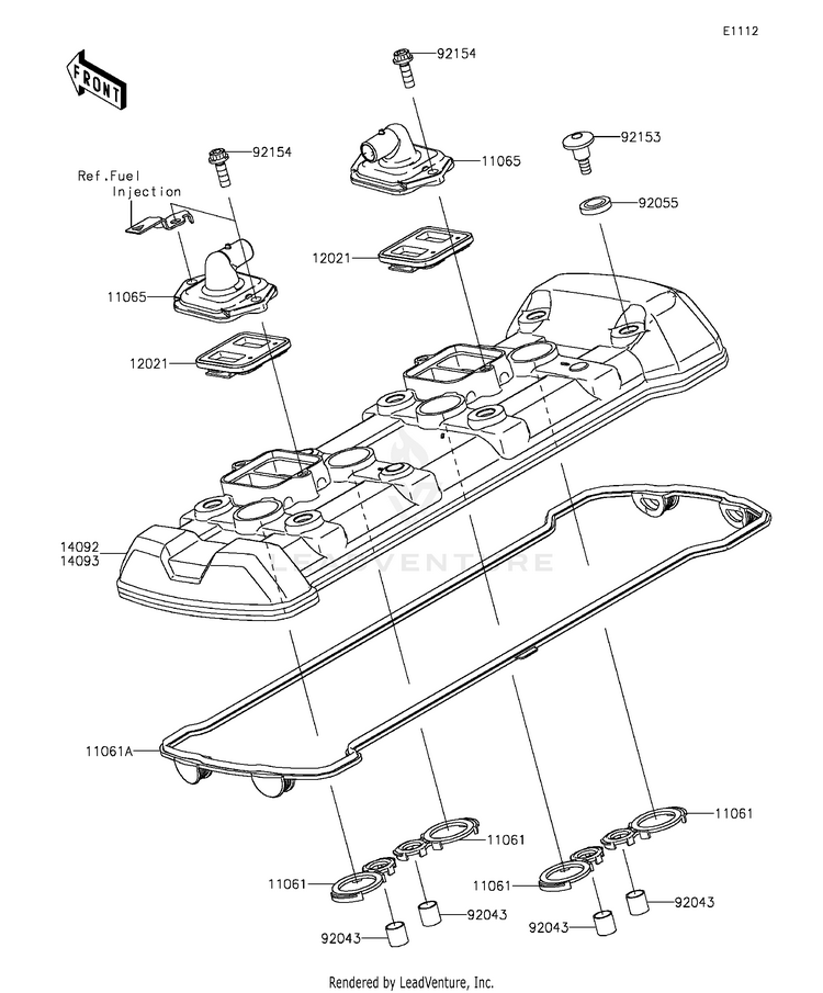 Cylinder Head Cover Schematic