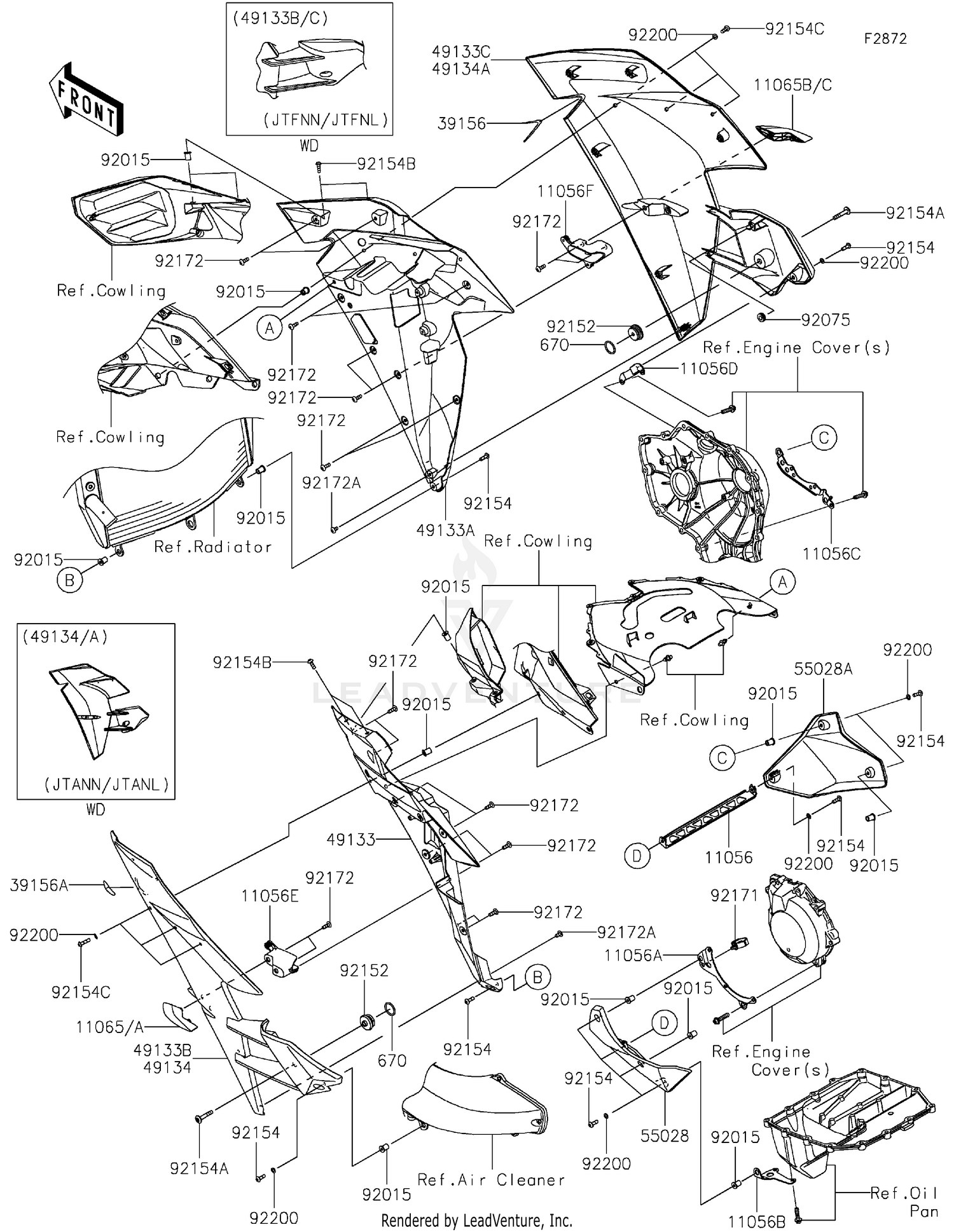 Cowling Lowers