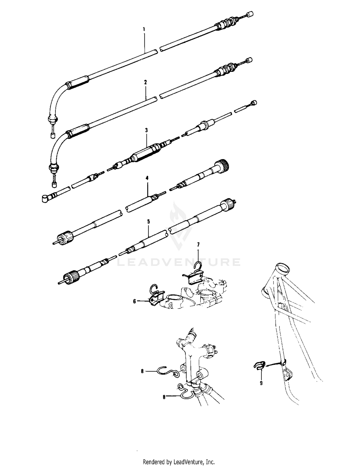 CABLES ('77-'78 B1/B2)