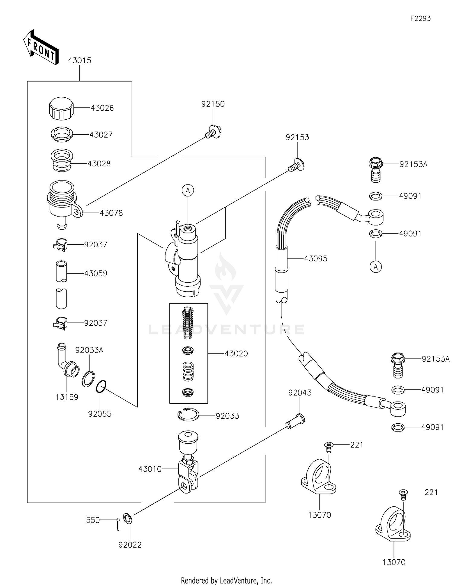 Rear Master Cylinder