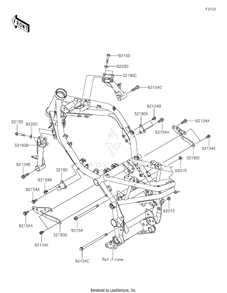 Engine Mount Schematic