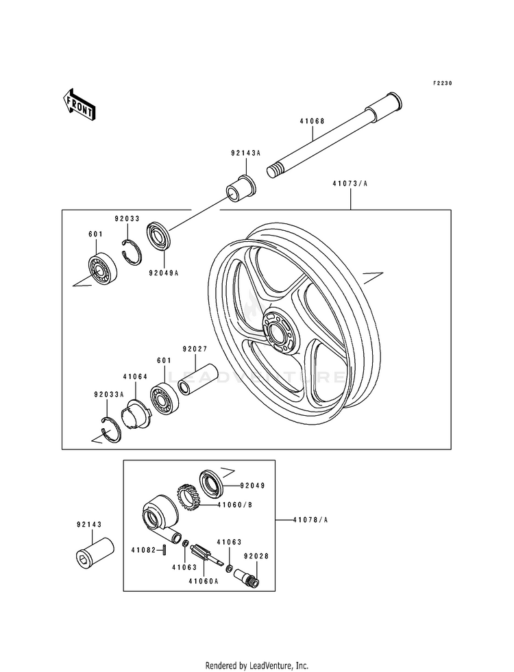 Front Wheel Schematic