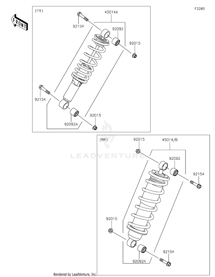 Shock Absorber(S) Schematic