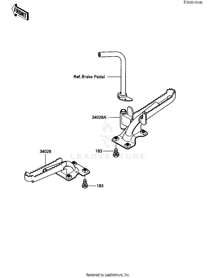 Footrests Schematic