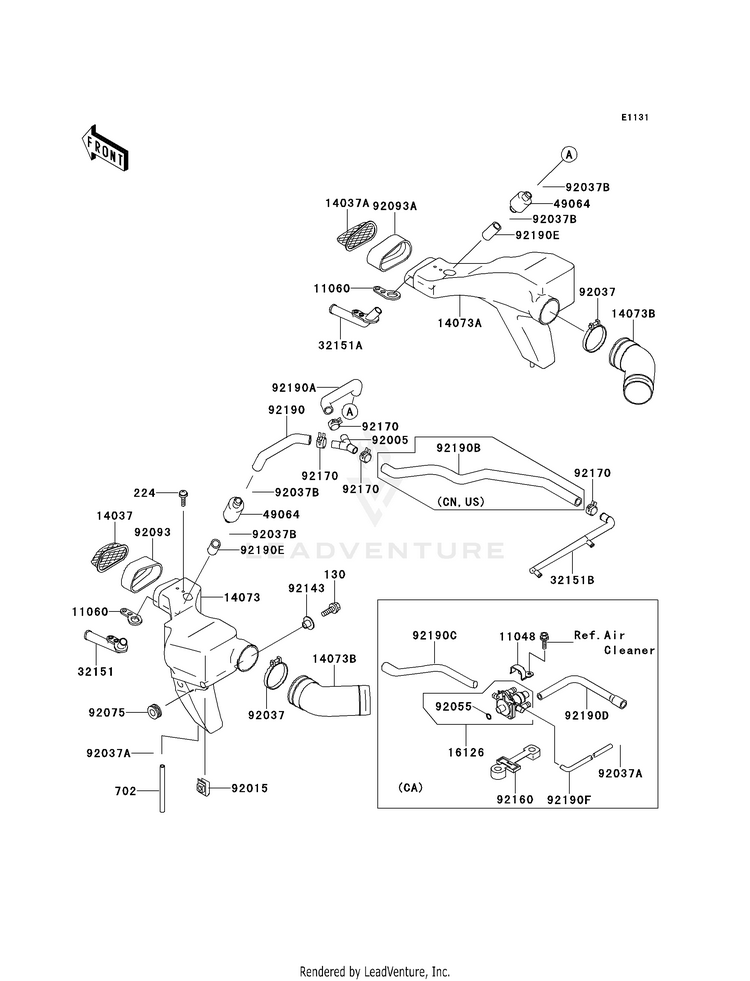 Air Duct Schematic
