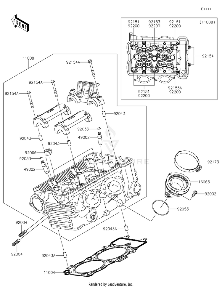 Cylinder Head Schematic