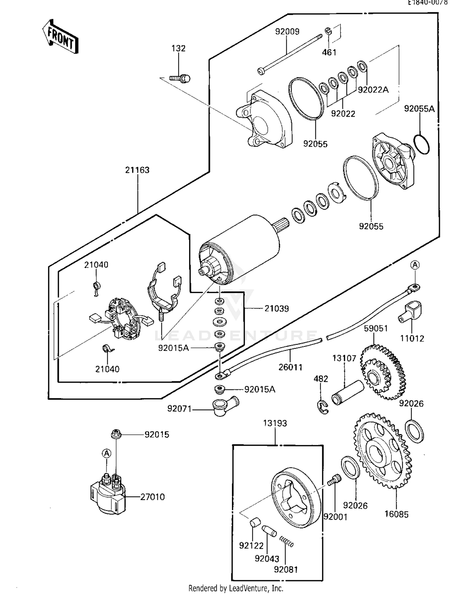 STARTER MOTOR/STARTER CLUTCH