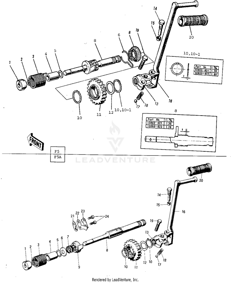 Kickstarter Mechanism Schematic